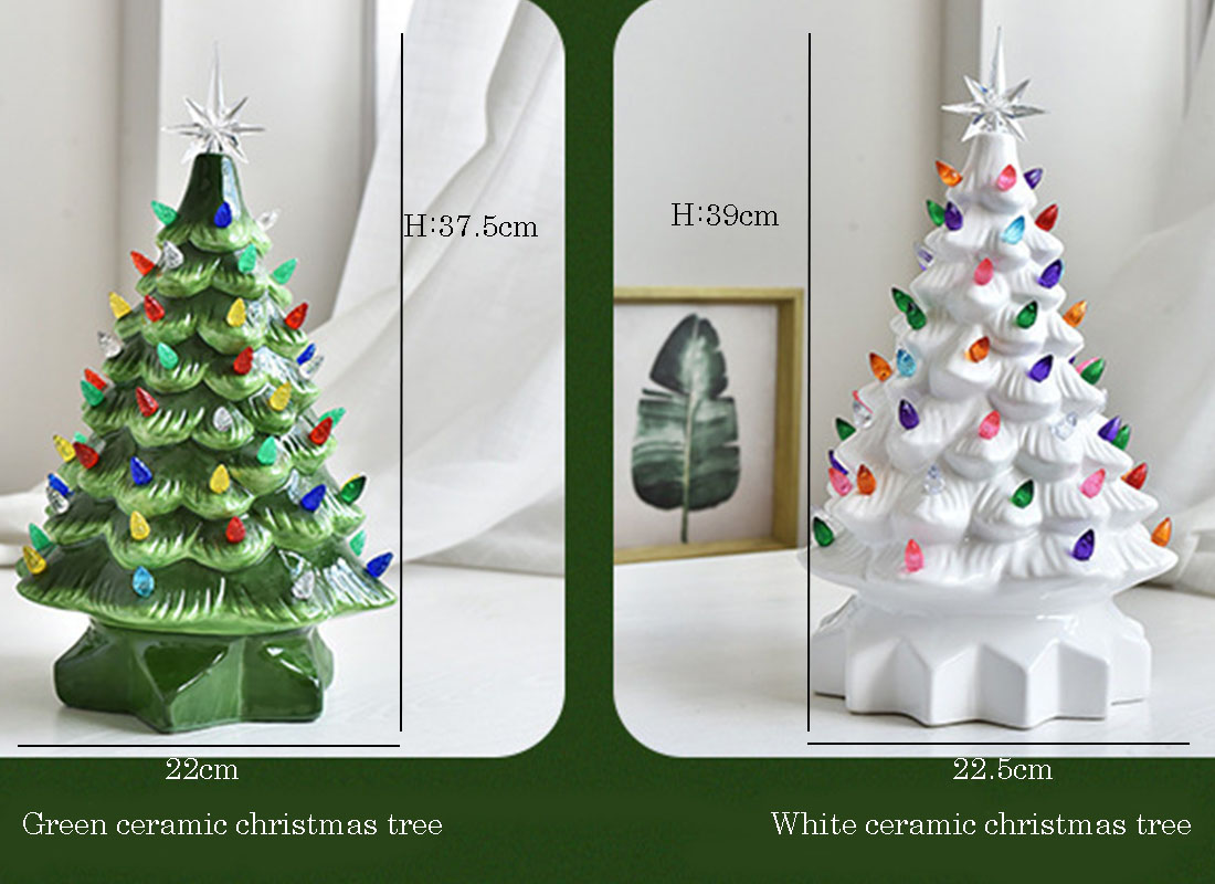 Bespoke best white porcelain christmas tree pottery crafts online shop Made in CHINA website