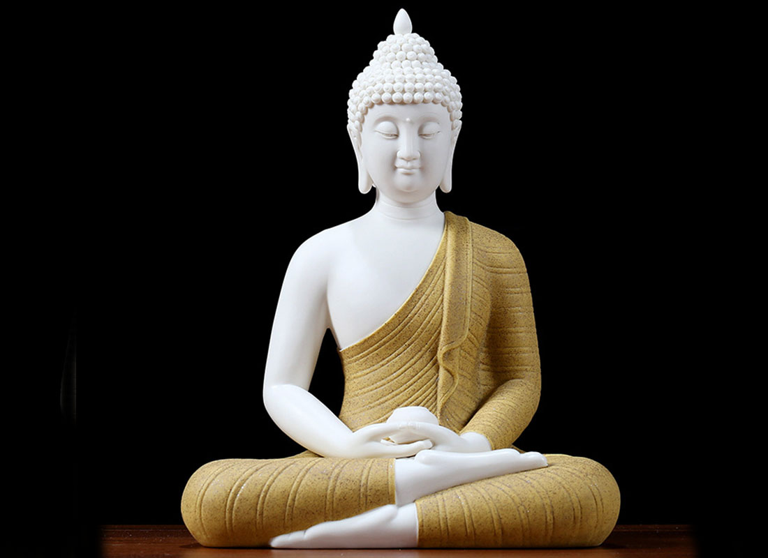 Luxury best porcelain ware manufacturers supply bulk ceramic buddha statue