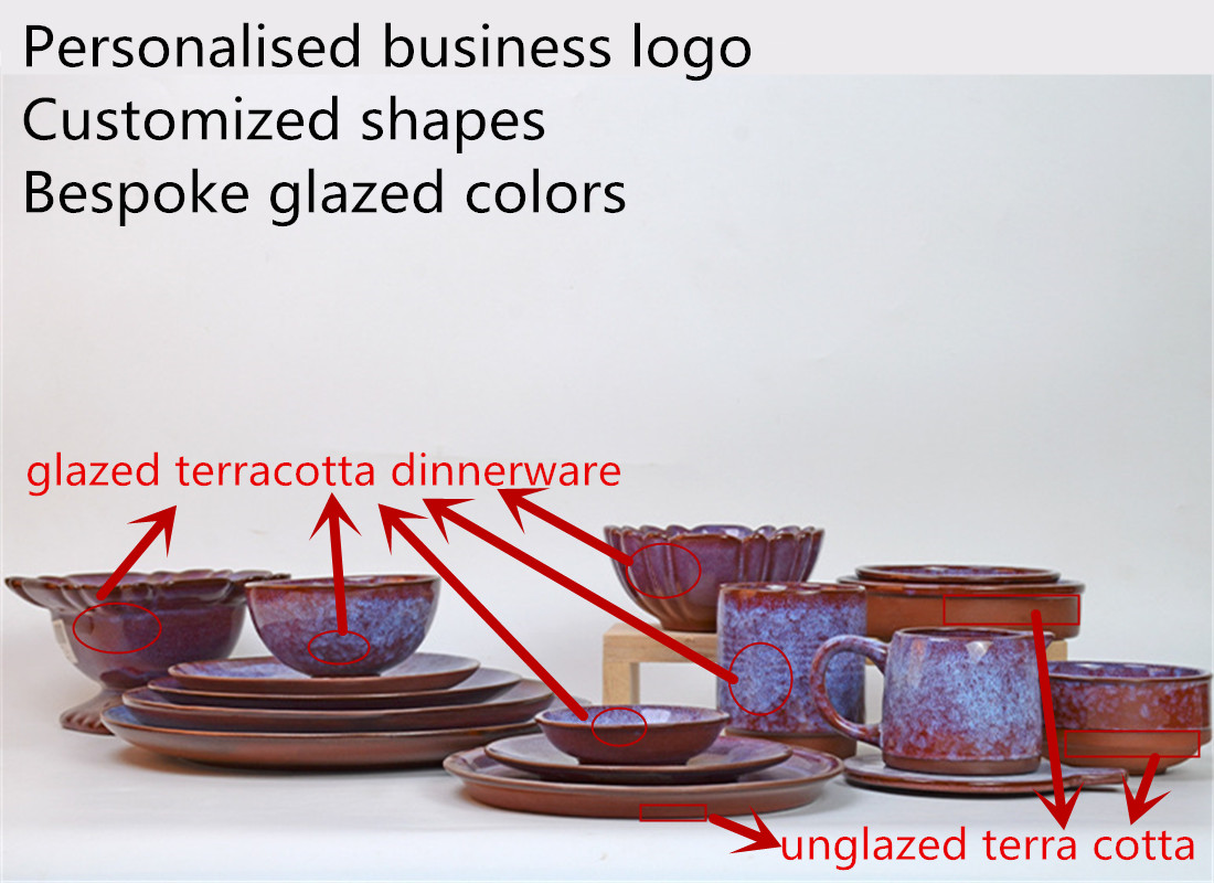 Food safe glazes high temperature firing glazed vs unglazed terra cotta China website