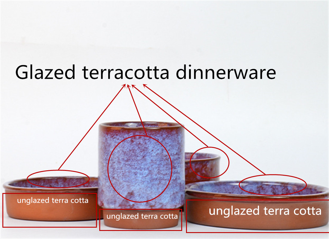 Chinese manufacturer Bespoke luxury red ware glazed vs unglazed terra cotta best selling in Italy