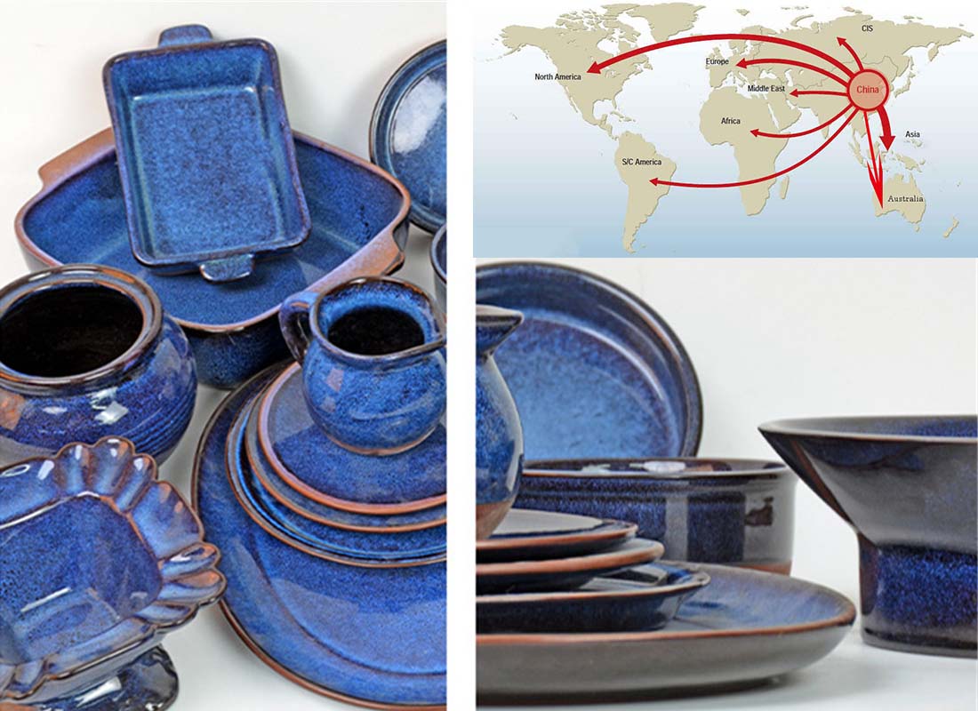 Best ceramic suppliers customized terracotta dinner set tableware at wholesale prices