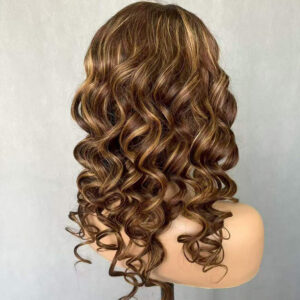 2 wigs europe premium human hair curly style