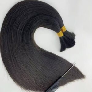 Unprocessed raw virgin human hair bulk bundles