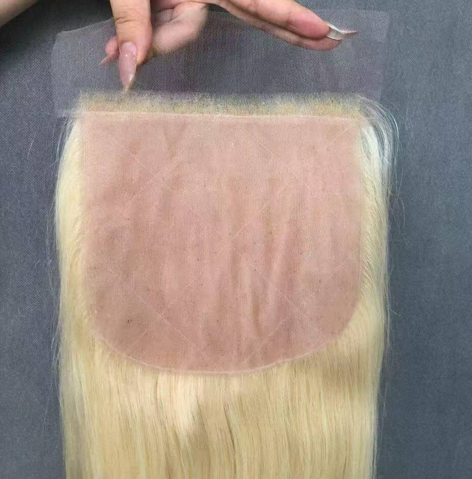 A true 13x4 lace frontal closure ear to ear, allowing professional wig makers to create deep, natural parting spaces.