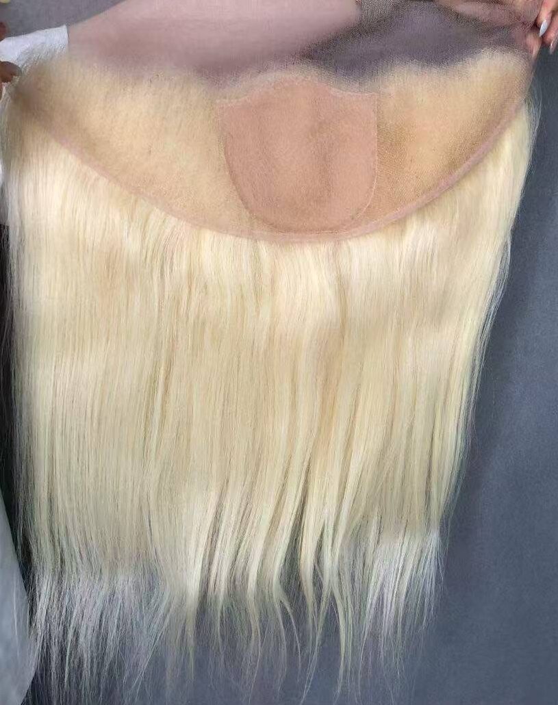 Pure virgin hair components used for constructing human hair wigs lace frontal, guaranteed to contain zero synthetic blending.