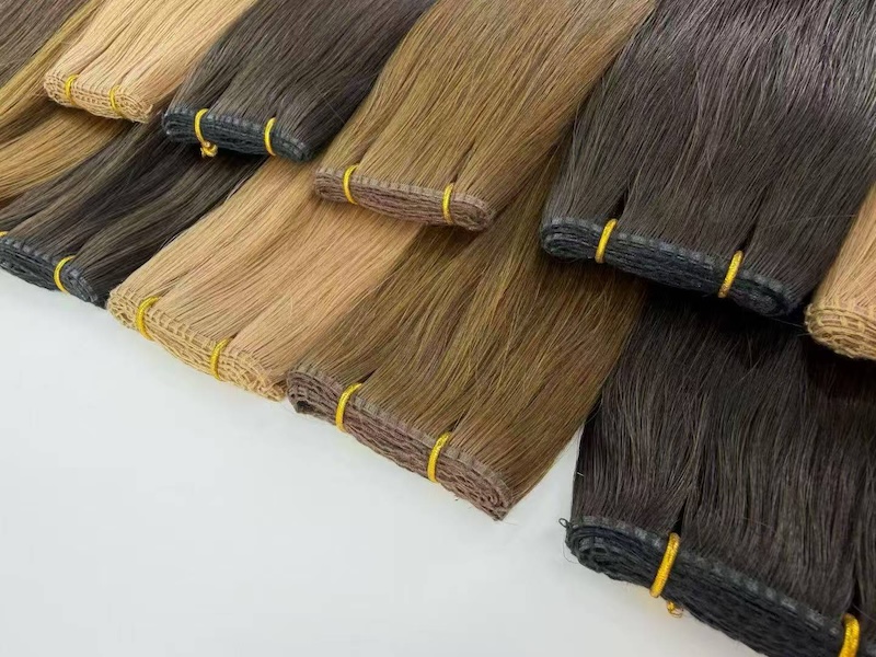 Thick, healthy, and full ends of our cruelty-free ethically sourced human hair extensions wigs