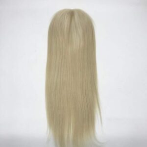 Human Hair Toppers for Thin Hair Front View for Wholesale