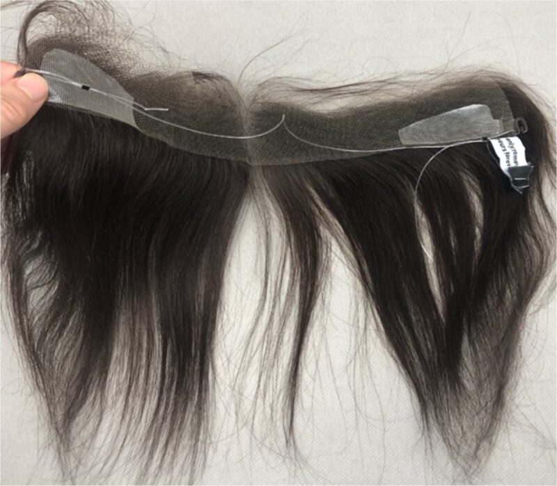Swiss Lace Halo Hair Toppers for Women | Hairline Toppers Human Hair Supplier